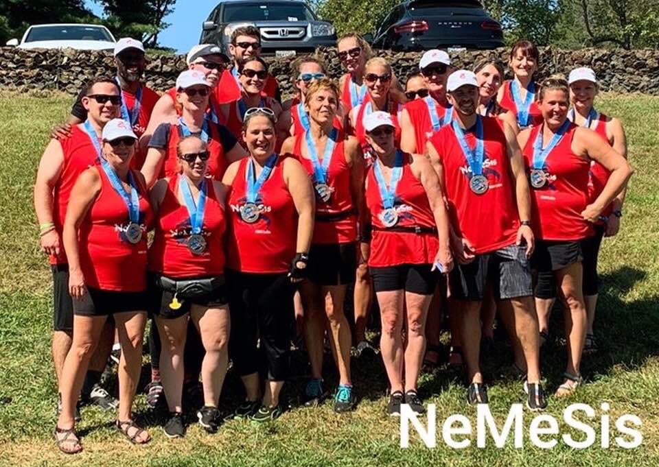 Team NeMeSis, NMS Labs Dragonboat team, September 2019